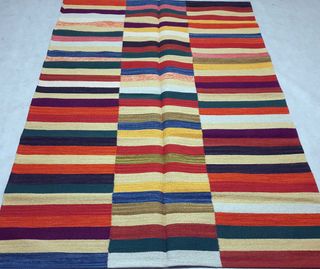 Tappeto Kilim Farah Nuovo Originale Cotone 230x160