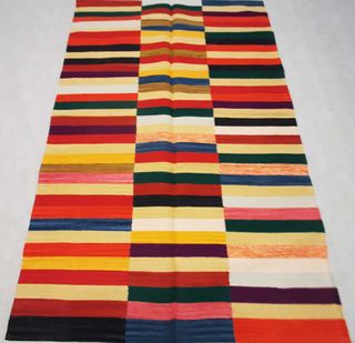 Tappeto Kilim Farah Nuovo Originale Cotone 230x160