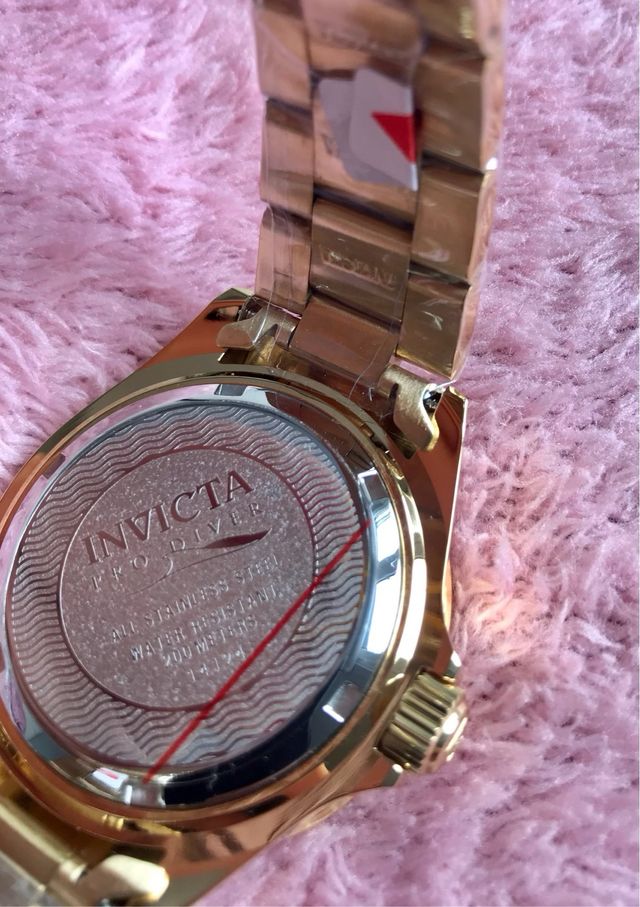 Reloj Invicta Pro Diver Dorado y Azul