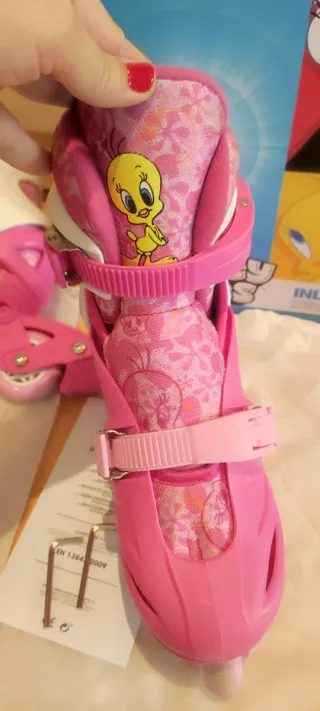 Patines en línea Looney Tunes Niña Talla Ajustable