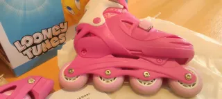Patines en línea Looney Tunes Niña Talla Ajustable