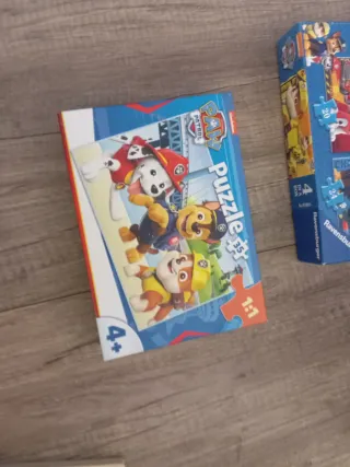 Puzzles Patrulla Canina Ravensburger y Educa