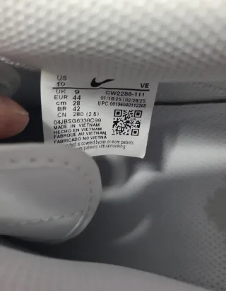 Nike Air Force 1 Blancas Talla 44