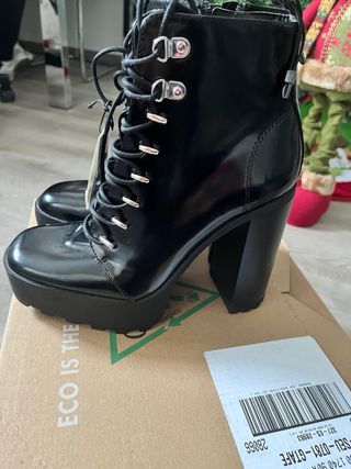Botines negros mujer talla 36