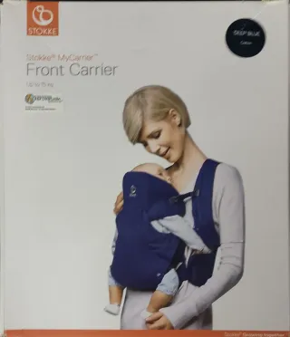 Mochila Portabebés Stokke MyCarrier Azul