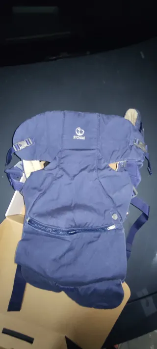 Mochila Portabebés Stokke MyCarrier Azul