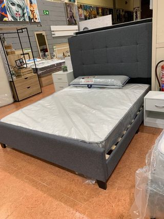 Cama Matrimonial 150x190 + Colchón