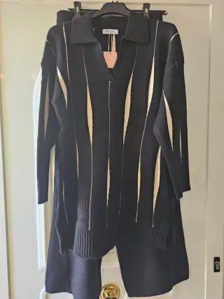 Conjunto NÁFNAF M/38/10 Negro y Beige