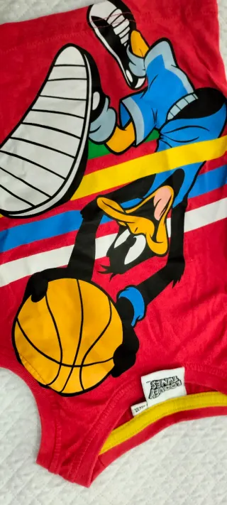 Maglietta neonato Looney Tunes Daffy Duck