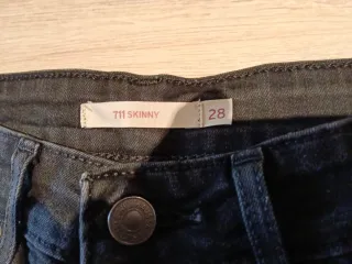 Pantalones Levi's Skinny Negros