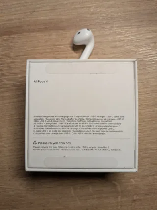 Airpods 4 derecho sin ANC