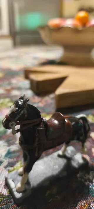 Miniatura Cavallo Di Metallo Gustavus Adolphus Lig