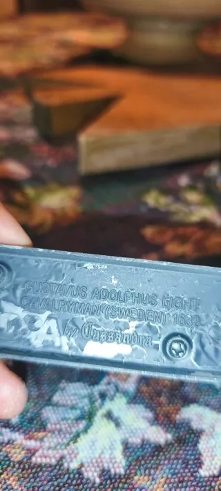 Miniatura Cavallo Di Metallo Gustavus Adolphus Lig