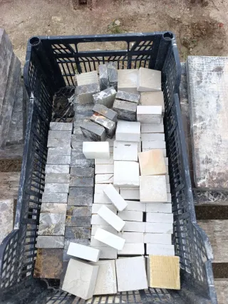 Tacos de mármol 15x15x2