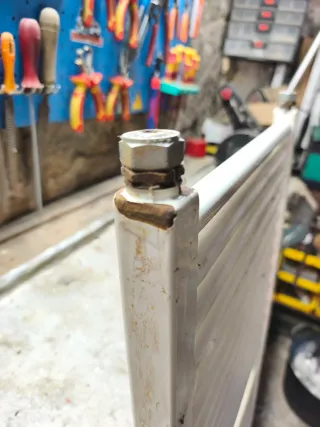 Radiador Toallero Blanco