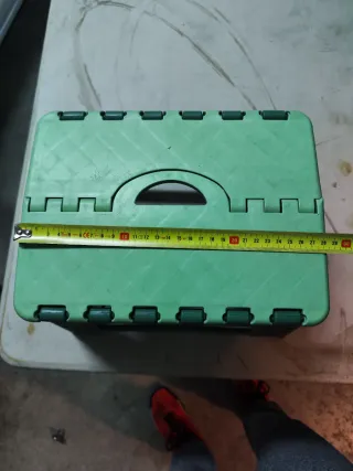 Taburete Plegable Verde 1 Nivel