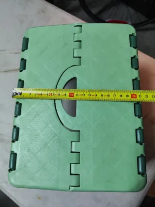 Taburete Plegable Verde 1 Nivel