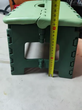 Taburete Plegable Verde 1 Nivel