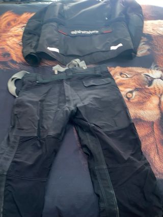 Chaqueta Moto Alpinestars Honda Negra