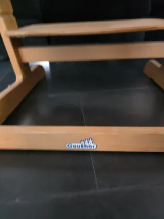 Trona de madera para bebé Geuther