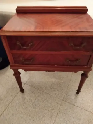 Habitación antigua de matrimonio