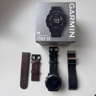 Reloj Garmin Fenix 6X Pro Negro/Marrón