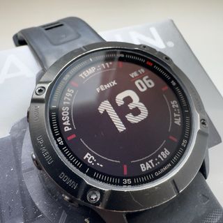 Reloj Garmin Fenix 6X Pro Negro/Marrón