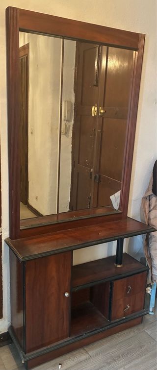 Regalo Mueble de entrada con espejo