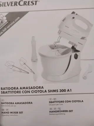 Batidora amasadora SilverCrest
