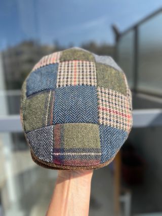 Boina Patchwork Azul y Verde