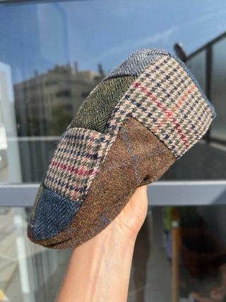 Boina Patchwork Azul y Verde