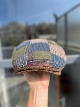 Boina Patchwork Azul y Verde