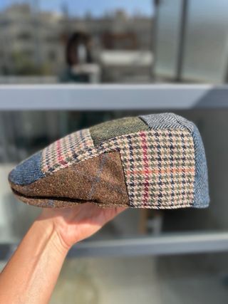 Boina Patchwork Azul y Verde