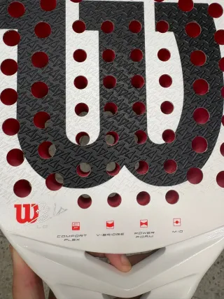 Pala Padel Wilson bela ls V3
