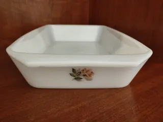 Bandeja rectangular ARCOPAL con detalle de rosas