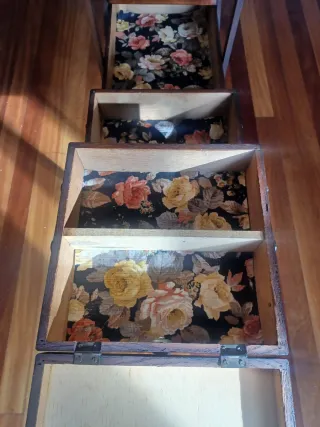 Costurero de Pie Extensible Belga Mid-Century