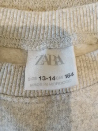 Sudadera gris New York arquitectura.Talla 13/14