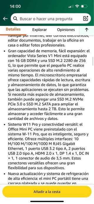 Acemagic Vista Mini V1 Mini PC