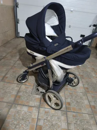 Carro de bebé y silla de coche bebecar