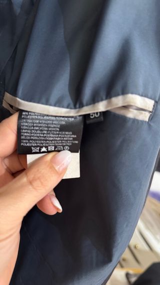 Traje de Hombre Raya Negra y Gris