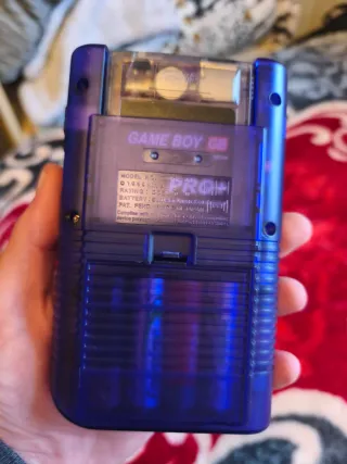 Nintendo Game Boy DMG-01 Morado Pantalla IPS