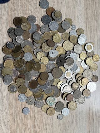 Lote de monedas antiguas