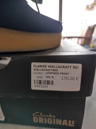 Zapatos Clarks Wallacraft Talla 35.5 Nuevos