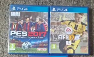 Juegos PS4: PES 2017 y FIFA 17