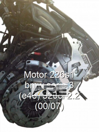 Motor 226s1 bmw serie 3 (e46) 320ci 2.2 (0