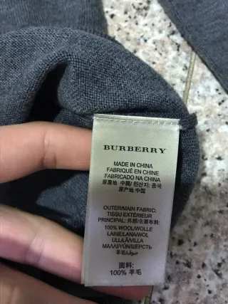 Maglione Burberry Brit lana tg. M uomo