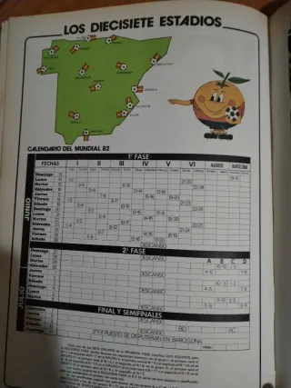 Futbol en Acción M'82 Naranjito España