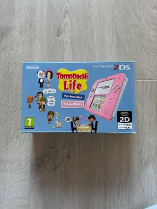 Nintendo 2DS Rosa y Blanca