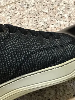 Scarpe Lanvin Pelle Nere Uomo 43