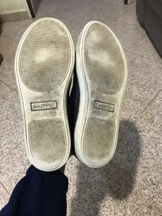 Scarpe Lanvin Pelle Nere Uomo 43